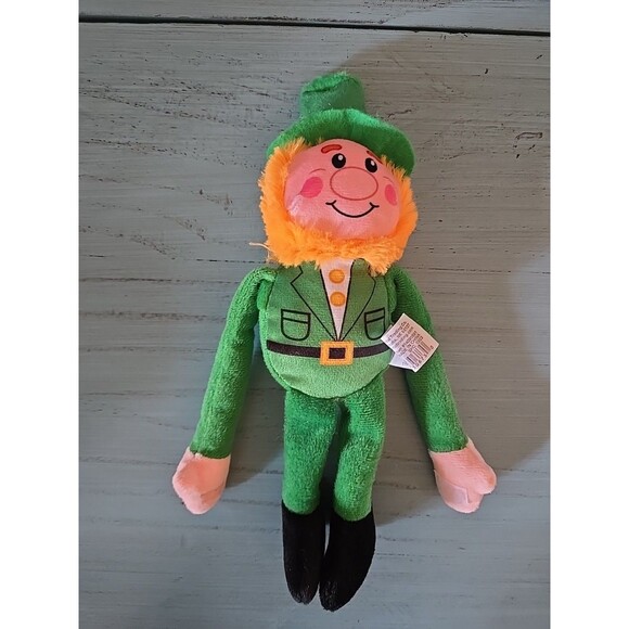 NEW ST PATRICK'S DAY IRISH LEPRECHAUN FABRIC DECORATION OR TREE ORNAMENT - Picture 3 of 3